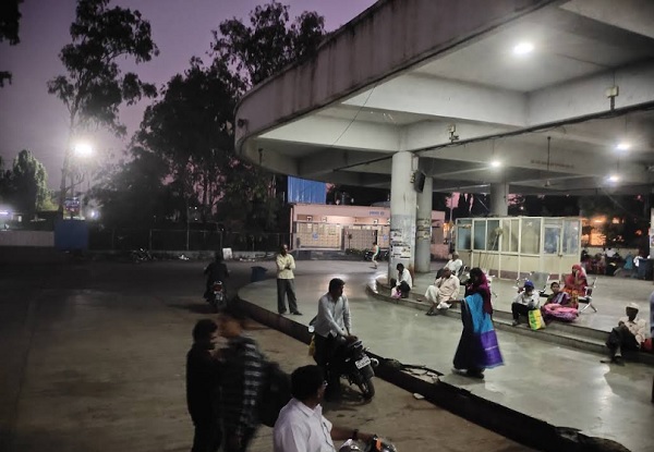 tulajapur st bus depo